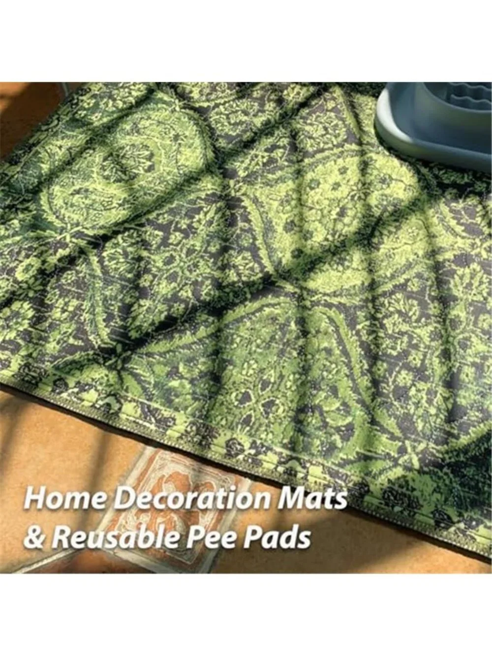 New Washable Pee Pads for Dogs, Stylish, Non-Slip and Leak-Proof Pee Pads.